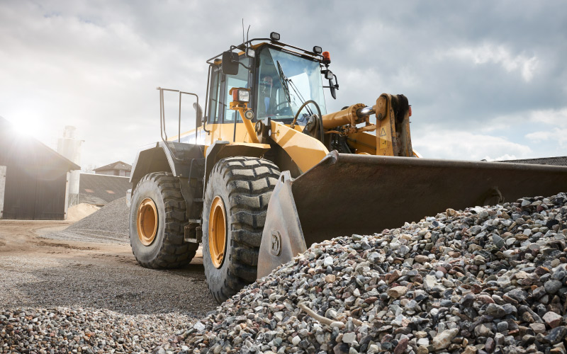 Gravel loading